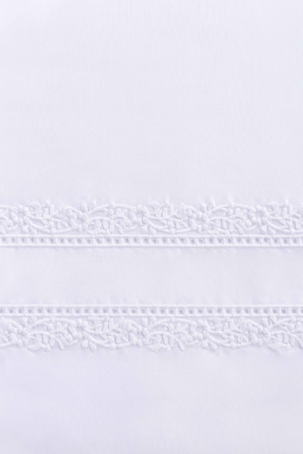 White Unstitched Fabric  EMBCollectionFD5 With Gift Box