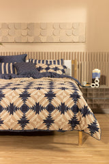 Quad Patch T-200 Quilt Cover Set