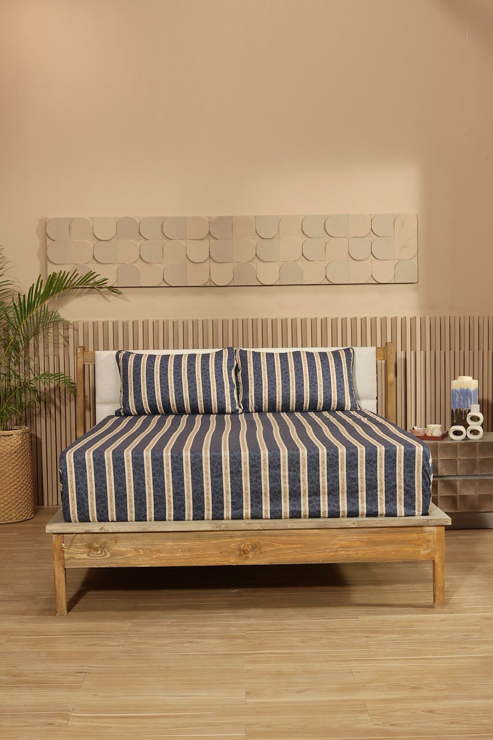 Quad Patch T-200 Bed Sheet Set