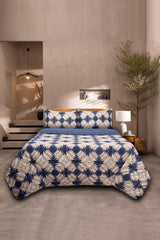 Quad Patch T-200 Bed Throw