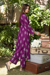 2 Piece Lawn Silver Printed Unstitched Suit TL-32049