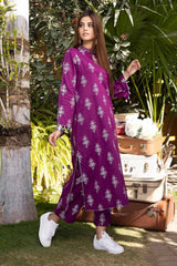 2 Piece Lawn Silver Printed Unstitched Suit TL-32049