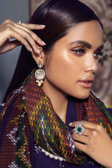 3 Piece Unstitched Printed Pashmina Shawl Suit AP-12064