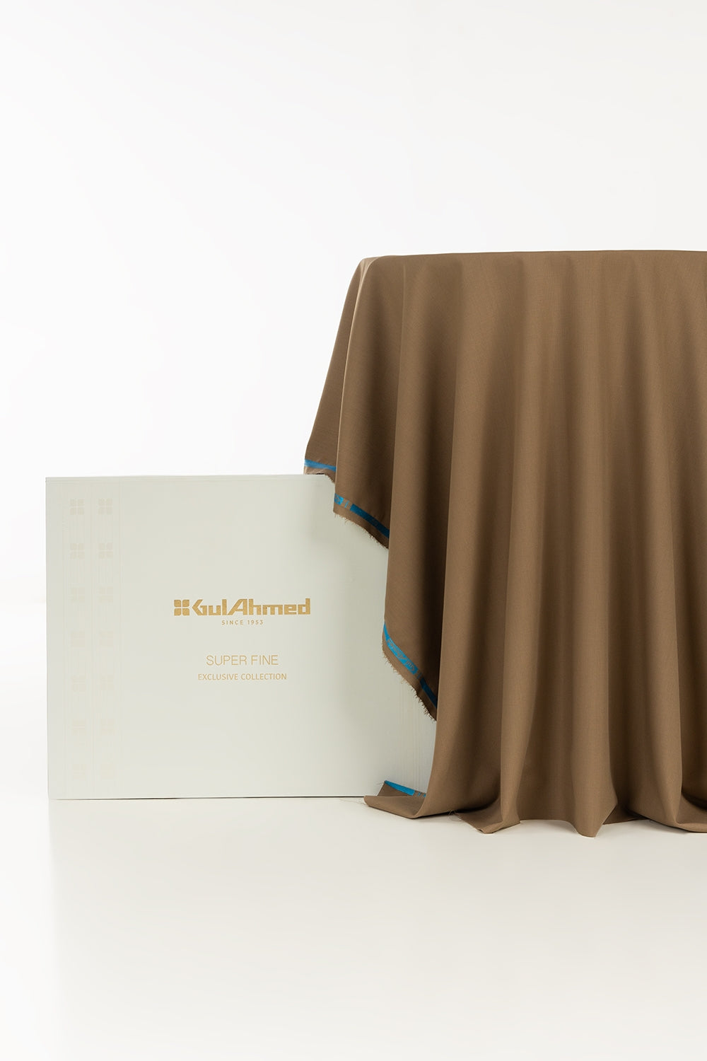 Radiant Unstitched Fabric Blended with Gift Box