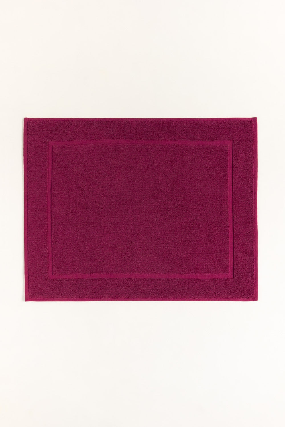 Raspberry Terry Bath Mat 25