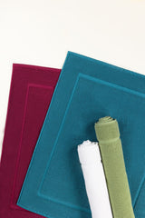 Raspberry Terry Bath Mat 25
