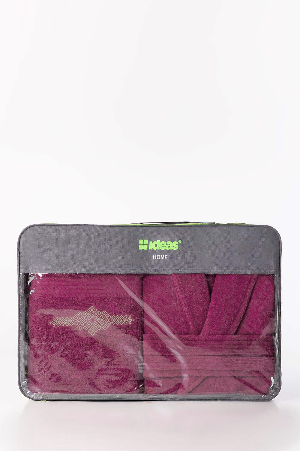 Raspberry Bridal Towel Gift Set
