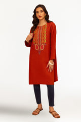 raw-silk Embroidered Shirt WGK-RDW-DE-3233