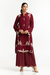 Rawsilk Embroidered Shirt And Trouser IPST-44329