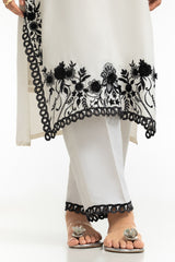 Raw Silk Embroidered Shirt And Trouser IPST-44496