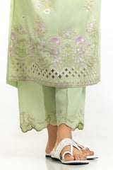 Rawsilk Embroidered Shirt And Trouser IPST-44591