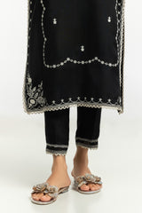 Raw Silk Embroidered Shirt And Trouser IPST-44594