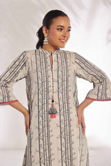 2 Piece Unstitched Jacquard Printed Suit JT-42014