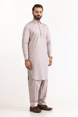 Red Gold Latha Unstitched Fabric Cotton-LF