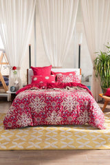 Red Artistry T-150 Quilt Cover Set