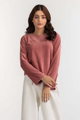 Red Basic Top WM-KTP23-101