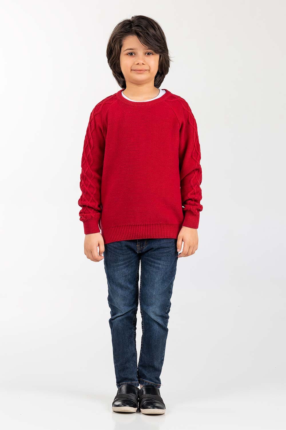 Red Fashion Sweater FS-KIDS-SWT-FD-30-01