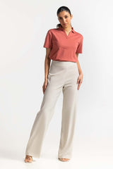 Red Knit Top WM-KTP-SS24-065