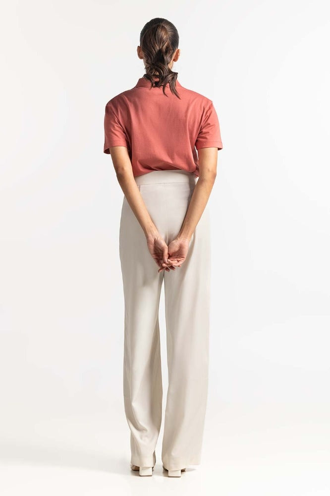 Red Knit Top WM-KTP-SS24-065