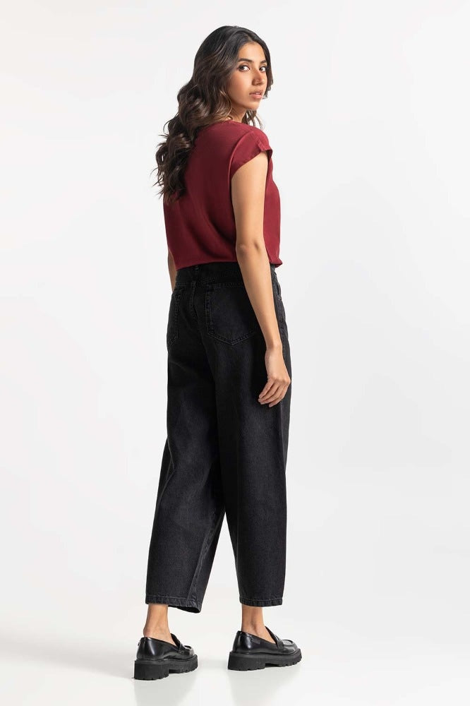 Red Printed Knit Top WM-KTP-SS24-025