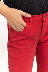 Junior Girl Red Trouser JGNB-2210064-A