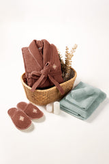 Redwood Velour Bathrobe