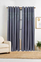 Regal Embroidered Curtain