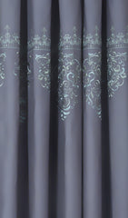 Regal Embroidered Curtain
