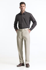 Regular Fit Blended Dress Pant MN-TR-FM23-049