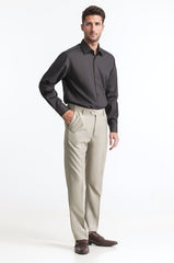 Regular Fit Blended Dress Pant MN-TR-FM23-049