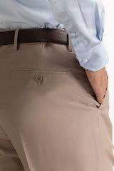 Regular Fit Blended Dress Pant MN-TR-FM23-053