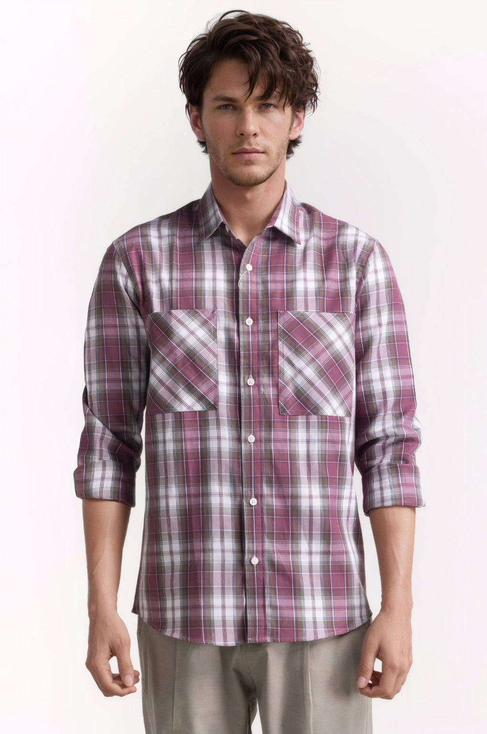 Regular Fit Casual Shirts MN-CS-SS24-112
