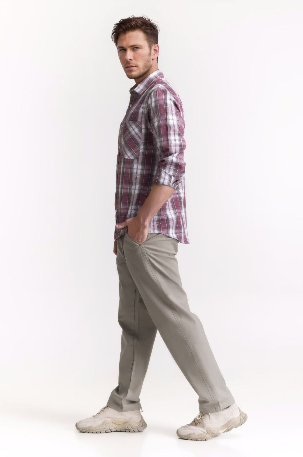 Regular Fit Casual Shirts MN-CS-SS24-112