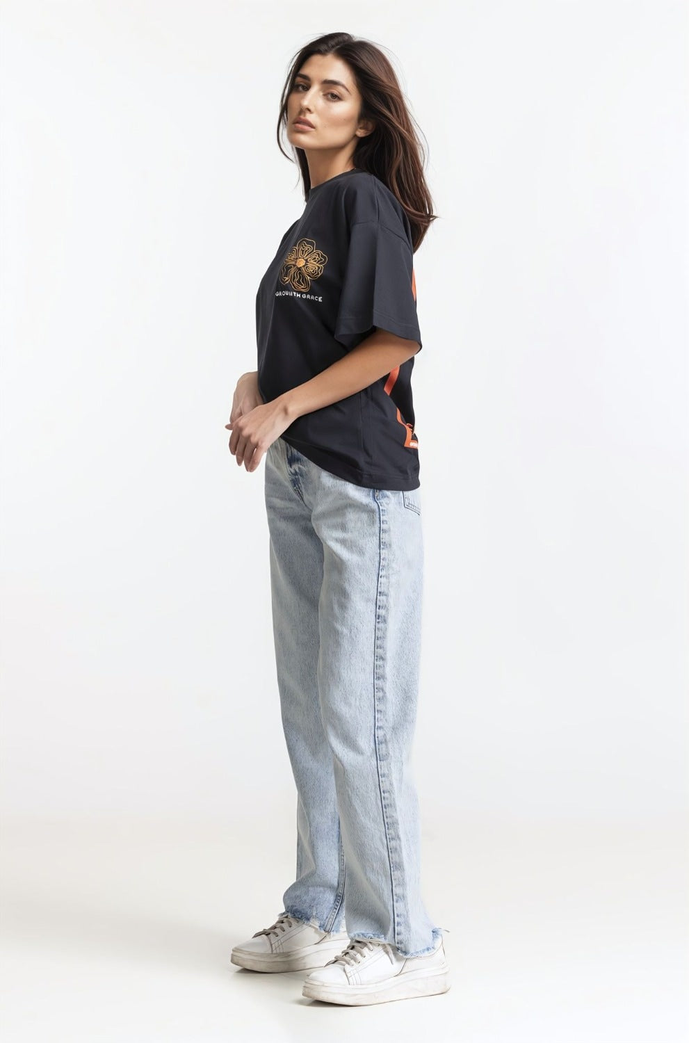 Regular Fit Crew Neck Tee WM-KTP-SS24-068
