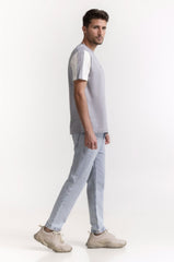 Regular Fit Shoulder Panel Tee TS-CNSJ24-180