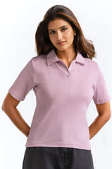 Ribbed Polo Shirt WM-KTP-SS24-007