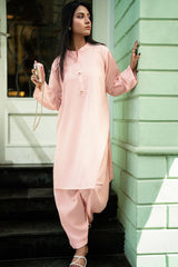 Ripple Crinkle Dyed Co-Ord Set IUSTTS-846