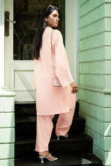 Ripple Crinkle Dyed Co-Ord Set IUSTTS-846