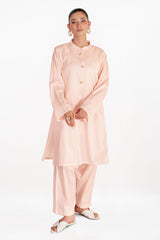 Ripple Crinkle Dyed Co-Ord Set IUSTTS-846