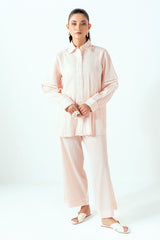 Ripple Crinkle Dyed Co-Ord Set IUSTTS-857