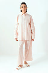 Ripple Crinkle Dyed Co-Ord Set IUSTTS-857