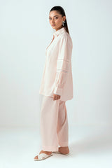 Ripple Crinkle Dyed Co-Ord Set IUSTTS-857