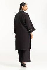 Ripple Crinkle Embroidered Co-Ord Set IPST-44755