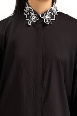 Ripple Crinkle Embroidered Co-Ord Set IPST-44755