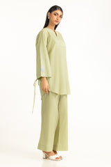 Ripple Crinkle Embroidered Co-Ord Set IPST-44757