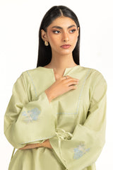 Ripple Crinkle Embroidered Co-Ord Set IPST-44757