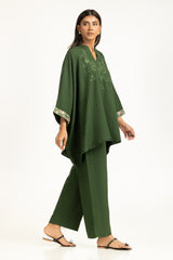 Ripple Crinkle Embroidered Co-Ord Set IPST-55130