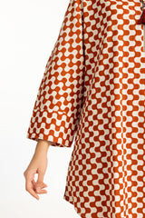 Ripple Crinkle Printed Co-Ord Set IPST-44944