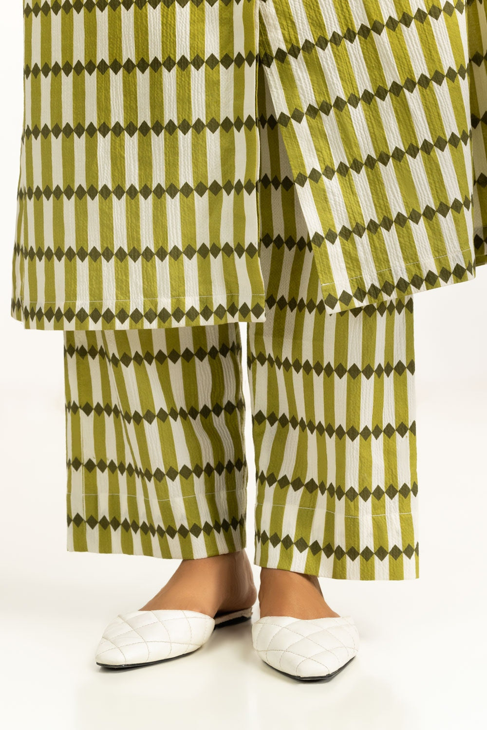 Ripple Crinkle Printed Co-Ord Set IPST-44945