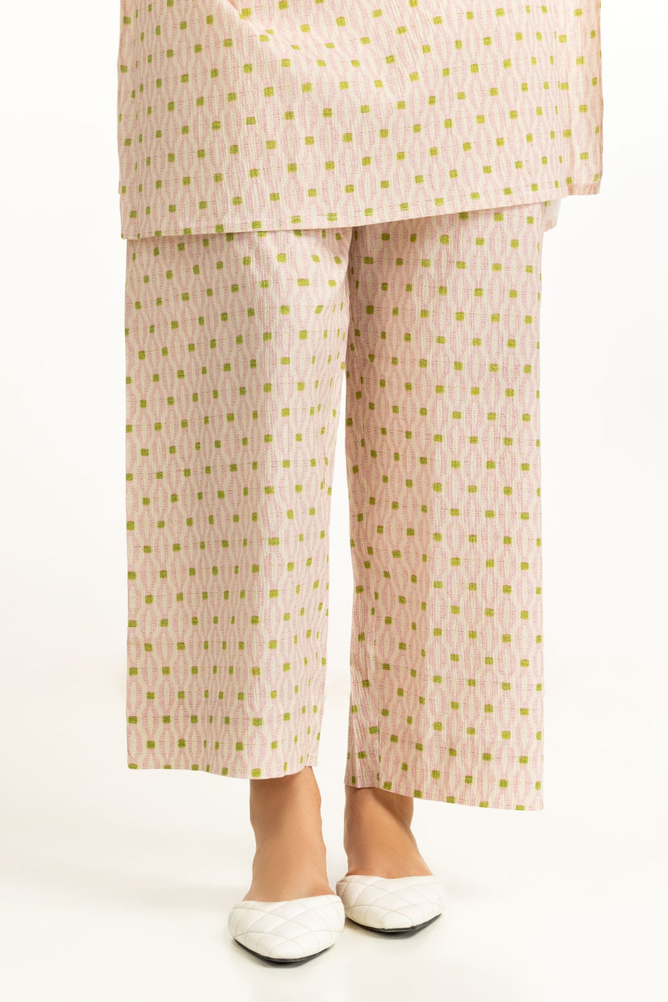 Ripple Crinkle Printed Co-Ord Set